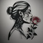 سيدة الورد