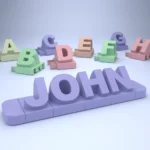مجسم اسم مخصص حسب الطلب